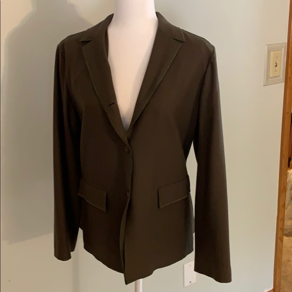 Ladies Harve’ Bernard Olive Blazer